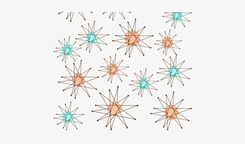 Starburst Pattern Ii Fabric By Hot4tees Bg@yahoo Com - Triangle, transparent png download