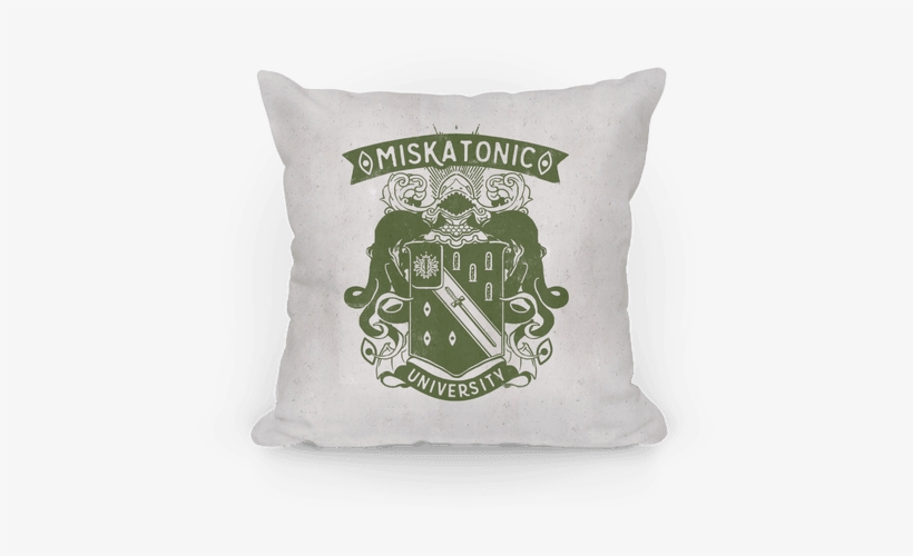 Miskatonic University Pillow - Miskatonic University T Shirt, transparent png download