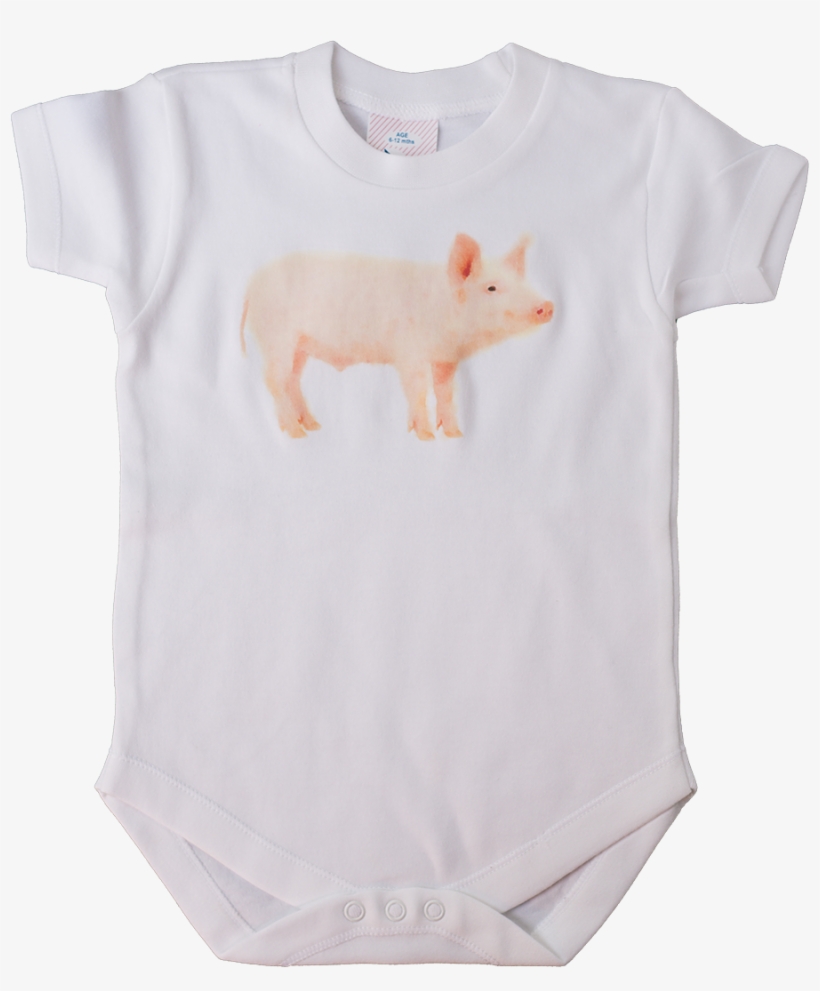 Watercolor Piglet - Domestic Pig, transparent png download