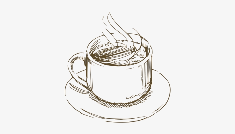 Vintage Teacup Drawing At Getdrawings - ภาพ วาด กาน้ำ ร้อน, transparent png download