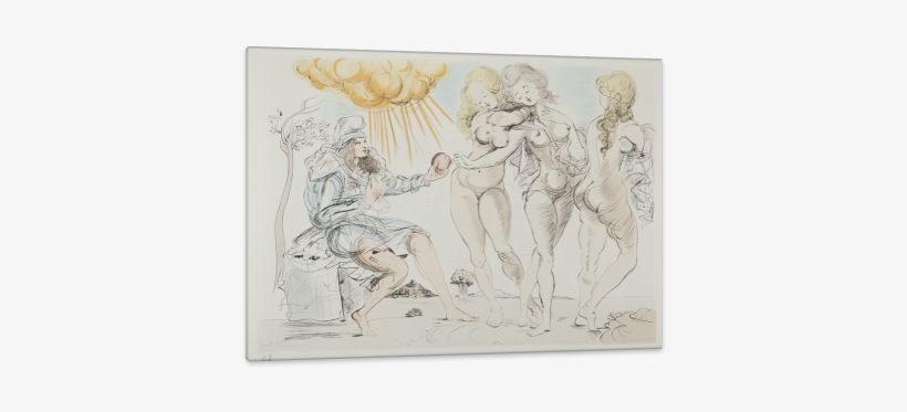 The Great Spanish Surrealist Salvador Dali Was A Groundbreaking - Jugement De Pâris Dali, transparent png download