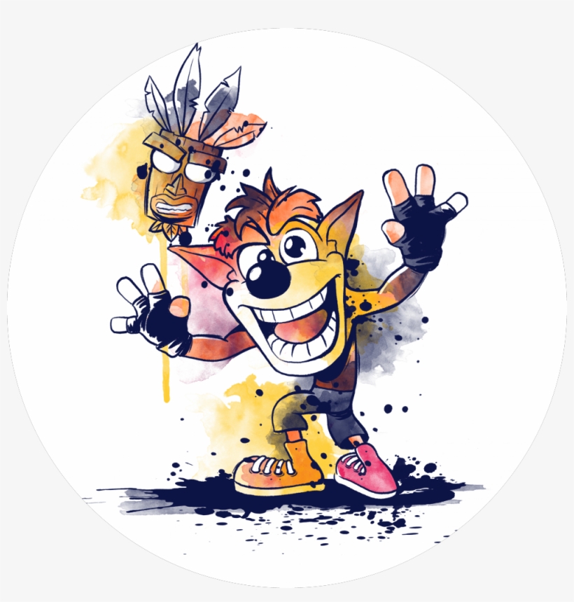 Watercolor Bandicoot By Nemimakeit, transparent png download