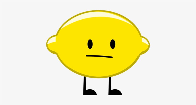 480px-lemon - Battery Lemon Cartoon, transparent png download