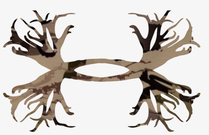Under Armour Ridge Reaper Logo Antlers - Under Armour Antler Decal, transparent png download