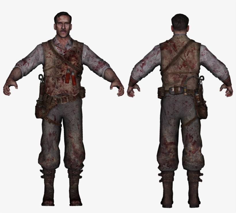 Interrogation - Edward Richtofen Cosplay, transparent png download