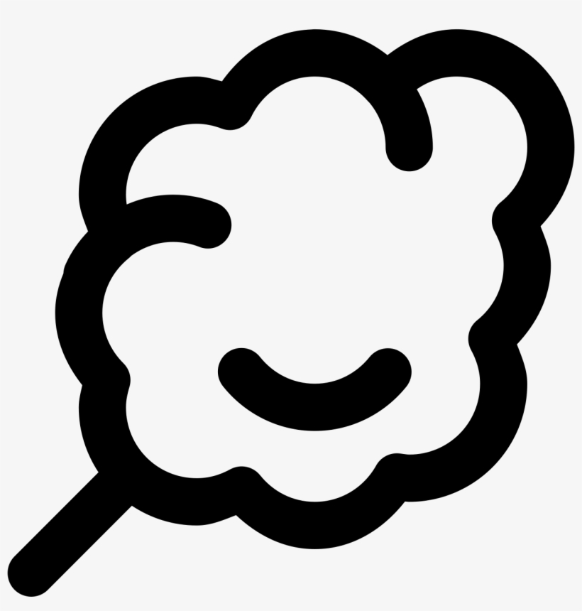Cotton Candy Icon - Icon, transparent png download