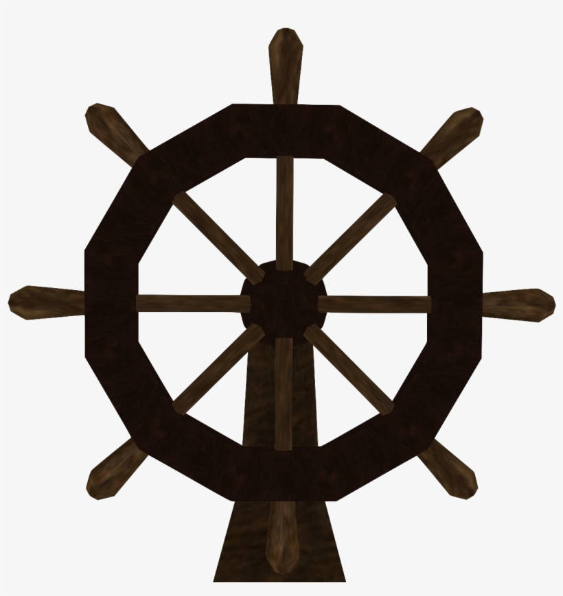 Steeringwheel - Pirate Steering Wheel Png, transparent png download
