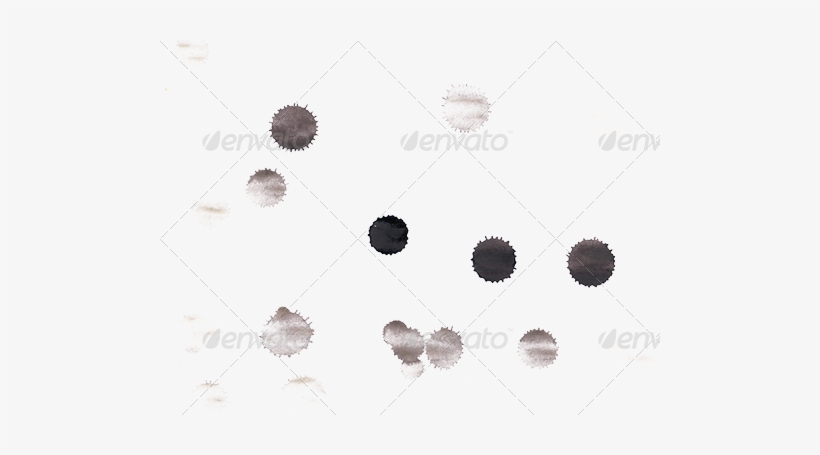 Watercolor Drops And Splatters - Circle, transparent png download
