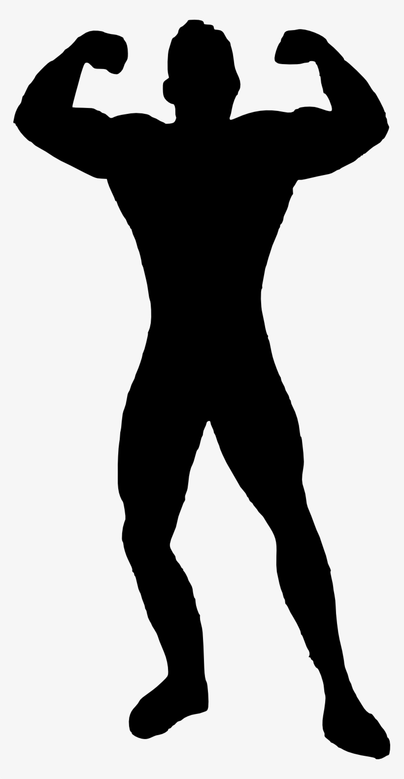 Free Download - Silhouette Deadpool, transparent png download