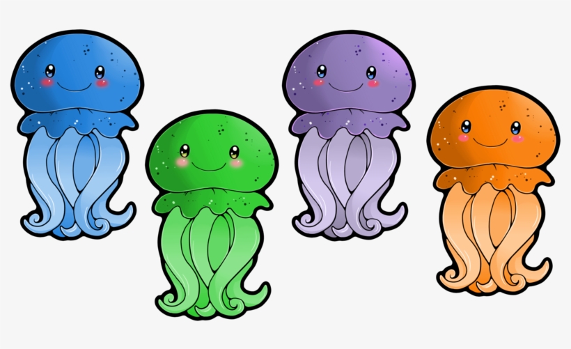 Green Clipart Jellyfish - Clipart Jellyfish, transparent png download
