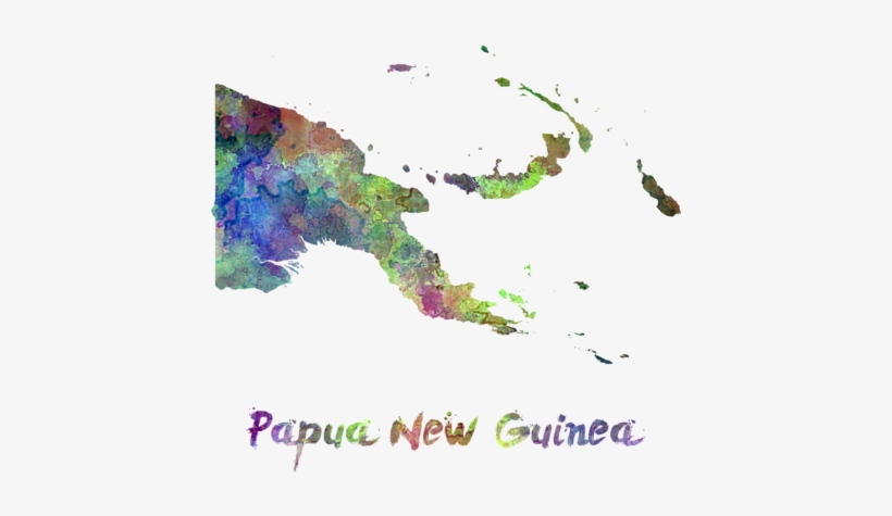 Click And Drag To Re-position The Image, If Desired - Papua New Guinea 4 Regions, transparent png download