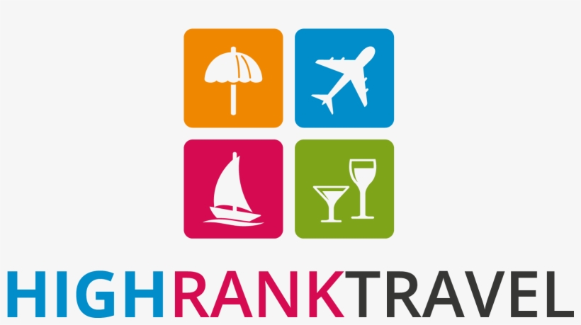 High Rank Travel Picture Library Download - Travel Agency Logo Png, transparent png download