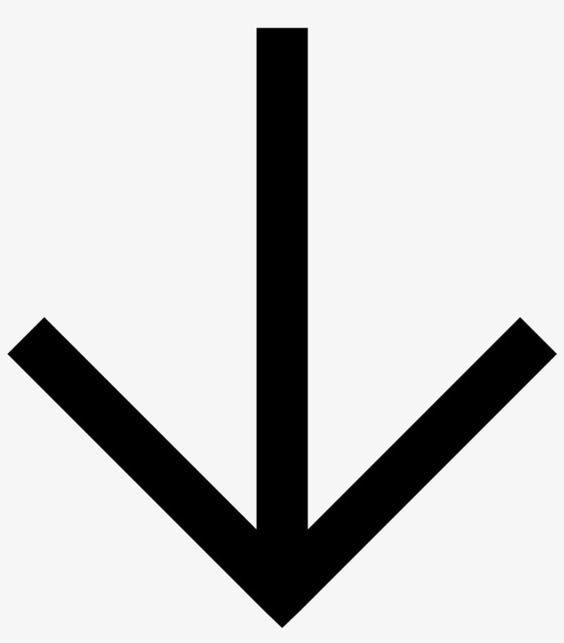 Down Arrow Icon - Down Arrow Icon Png, transparent png download