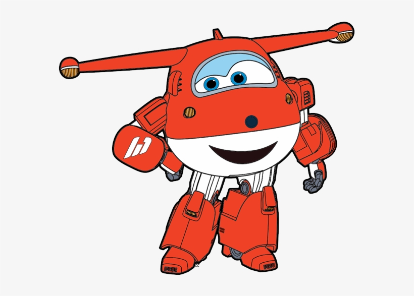 Orange Clipart Wings Jet Super Wings Cartoon PNG Image Transparent