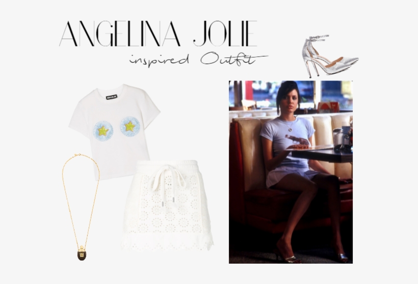 Angelina Jolie Inspired Outfit - Clothing, transparent png download