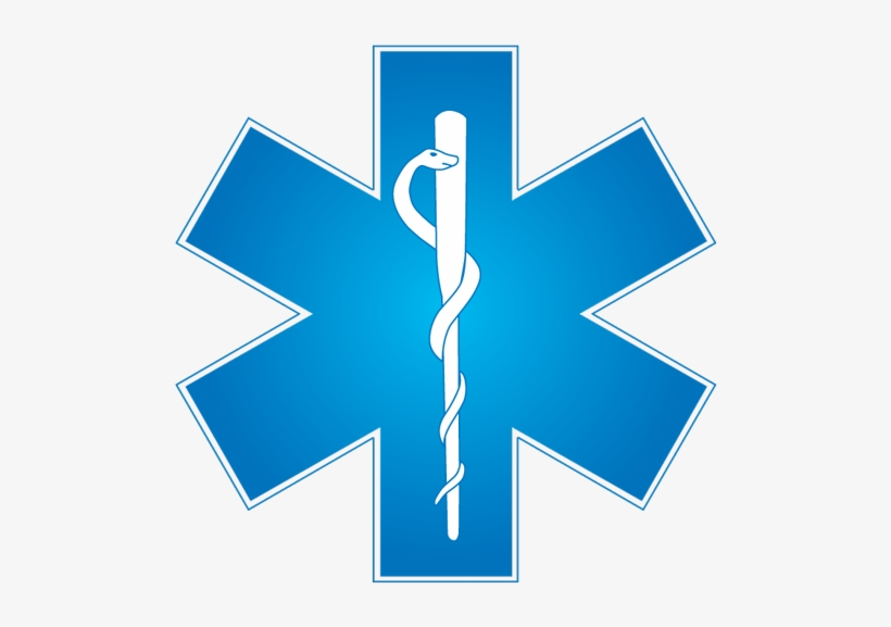 Clipart Star Of Life Png Best - Ems Star Of Life Png, transparent png download