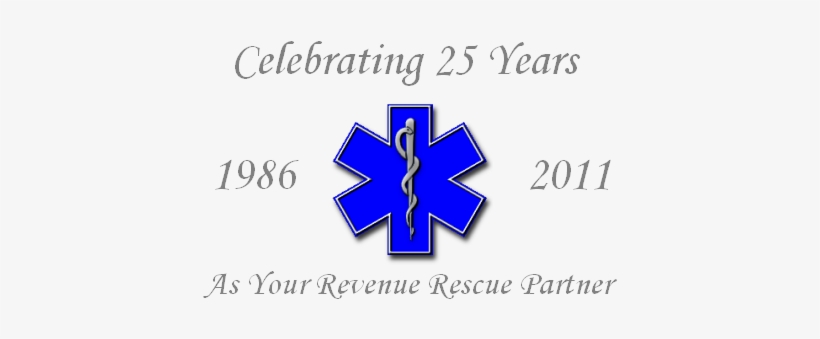25-years Star Of Life - Star Of Life, transparent png download