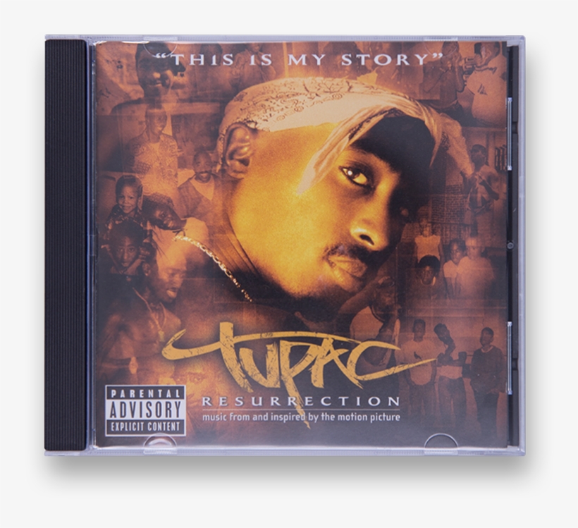 2 Pac - Resurrection (cd), transparent png download