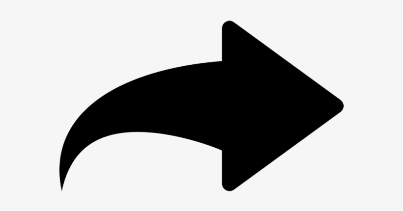 Arrow Icon In Flat Style - Icon, transparent png download