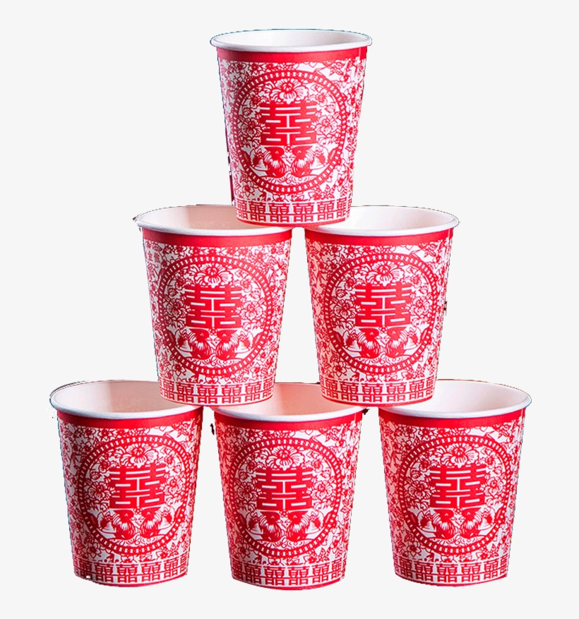 Color Classification, 04 Cup Wine Heart And Soul 02 - Masterchinese Chinese Wedding Party Paper Cup (mandarin, transparent png download