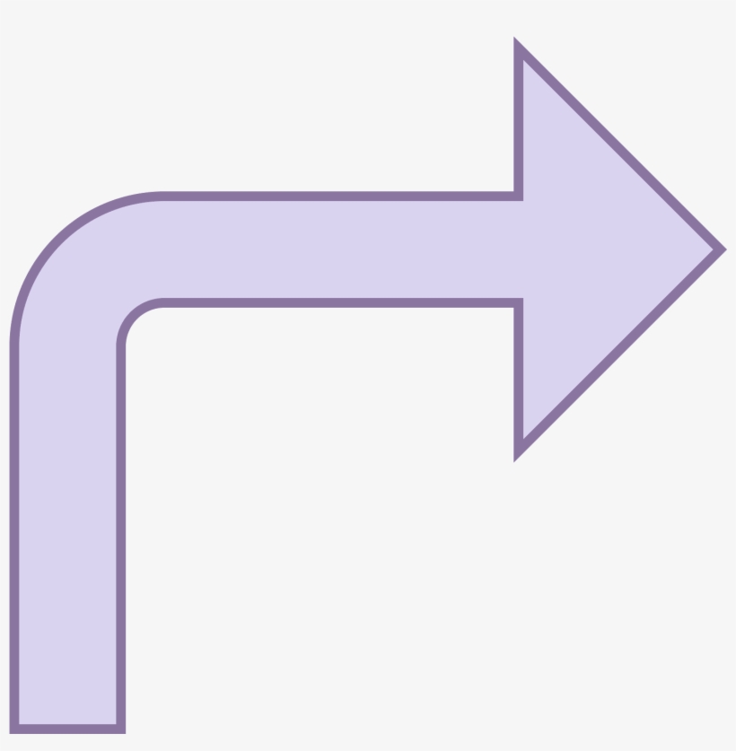 Seta Para A Frente Icon - Arrow, transparent png download