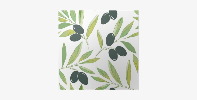 Vector Pattern Olive Branch - Packaging And Labeling, transparent png download