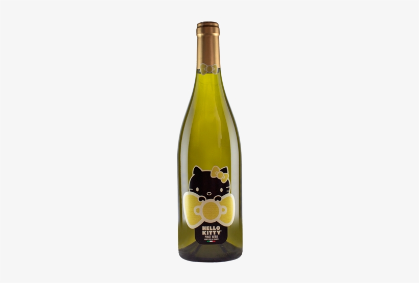Hello Kitty White Wine Official Sanrio - Hello Kitty White Wine, transparent png download