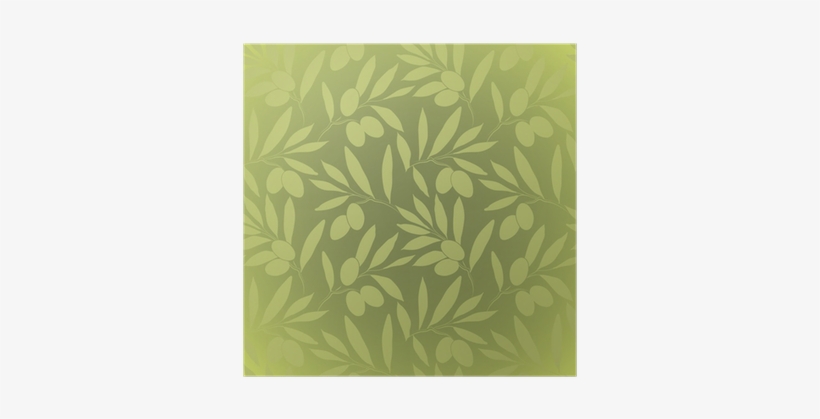 Vector Pattern Olive Branch On - Packaging And Labeling, transparent png download