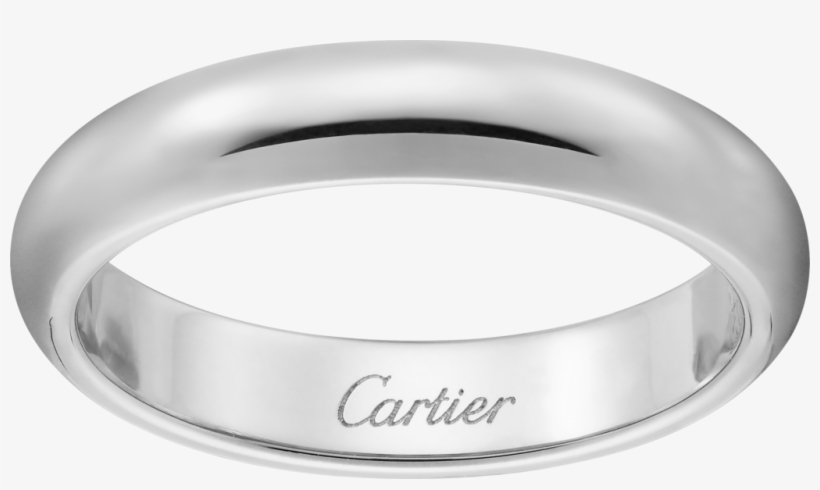 1895 Wedding Ringplatinum - Cartier Gold Diamond Engagement Ring, transparent png download