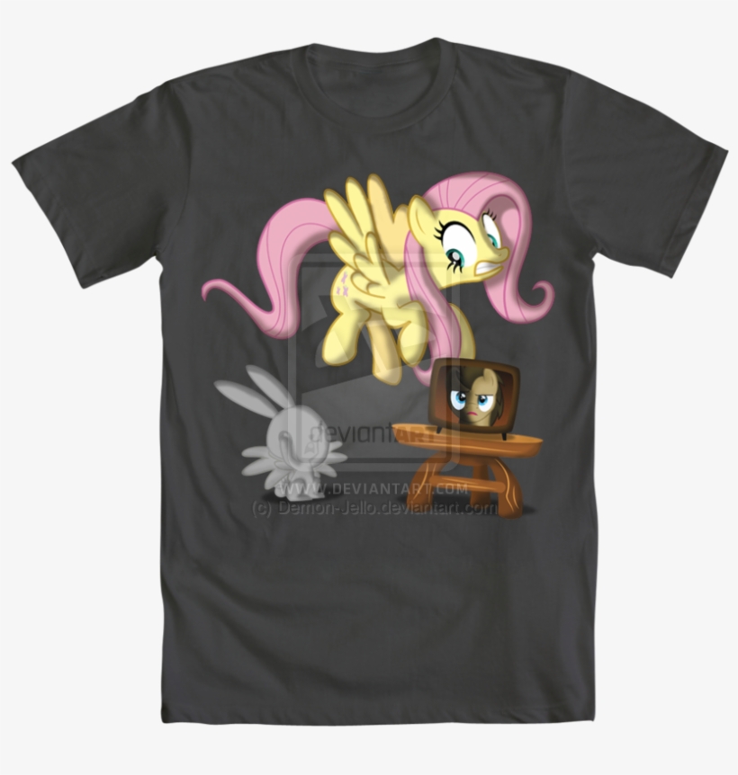 Fluttershy Encounters A Weeping Angel Bunny - Star Wars Travel Shirts, transparent png download
