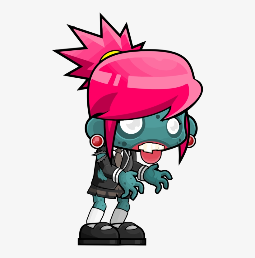 Call Of Duty - Female Zombie Clipart, transparent png download