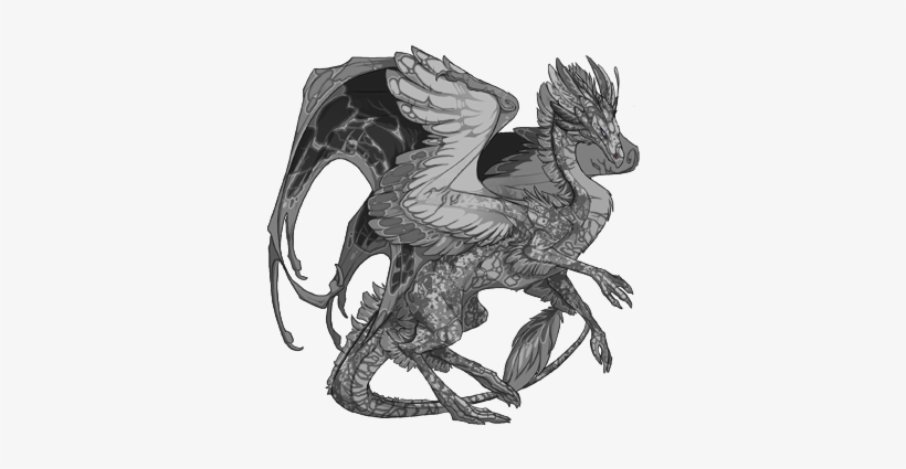 12215374 350 - Amethyst Dragon Shower Curtain, transparent png download