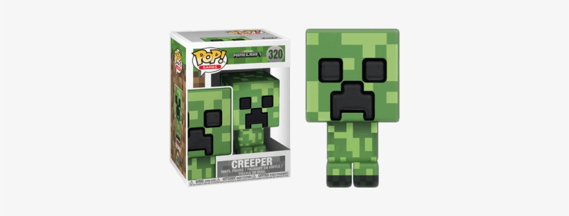 Creeper Pop Vinyl - Funko Pop Minecraft Creeper, transparent png download