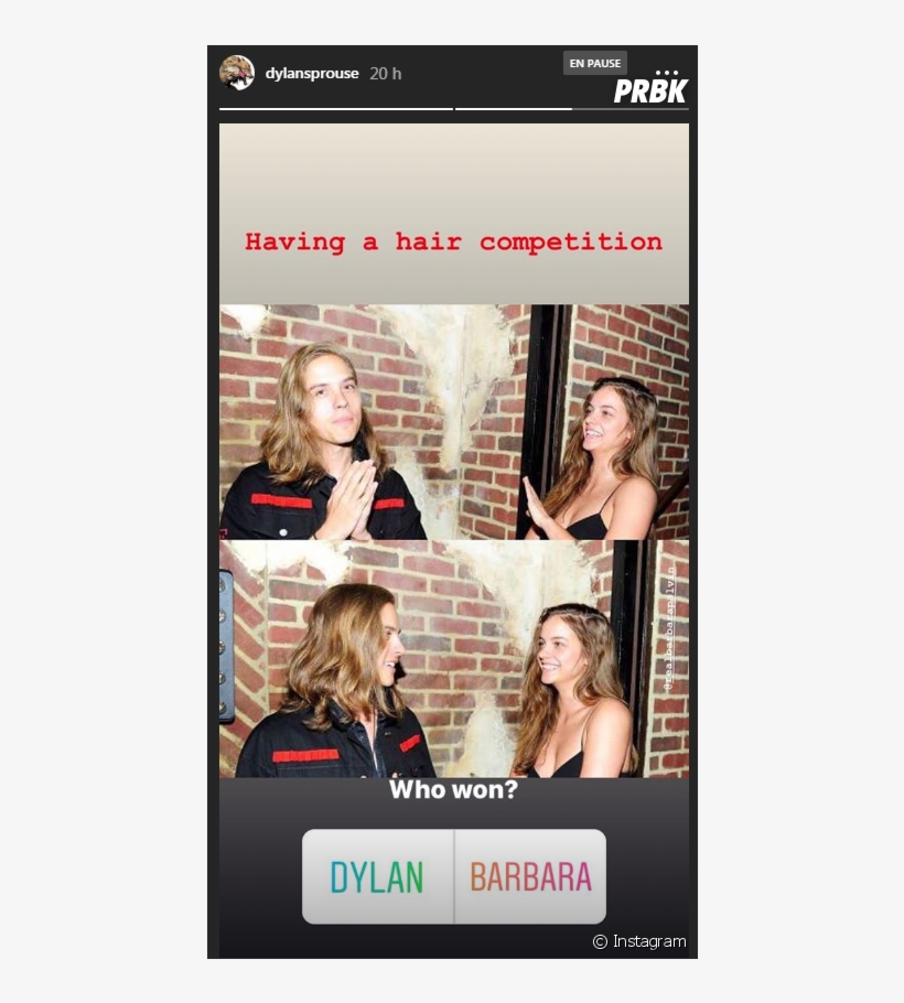 Dylan Sprouse Et Barbara Palvin, Les Inséparables - Barbara Palvin Dylan Sprouse, transparent png download