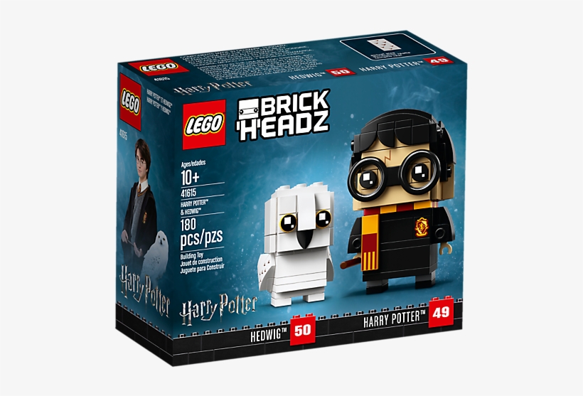 Harry Potter™ & Hedwig™ - Lego Brickheadz Harry Potter, transparent png download