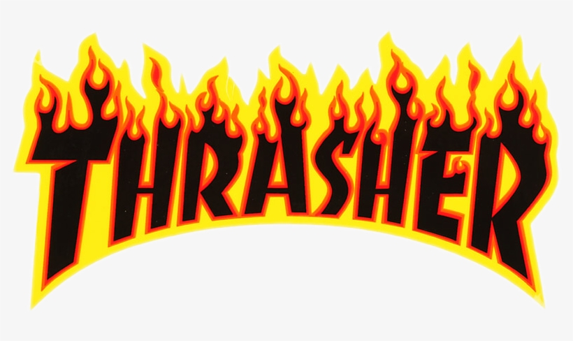 Report Abuse - Thrasher Sticker, transparent png download