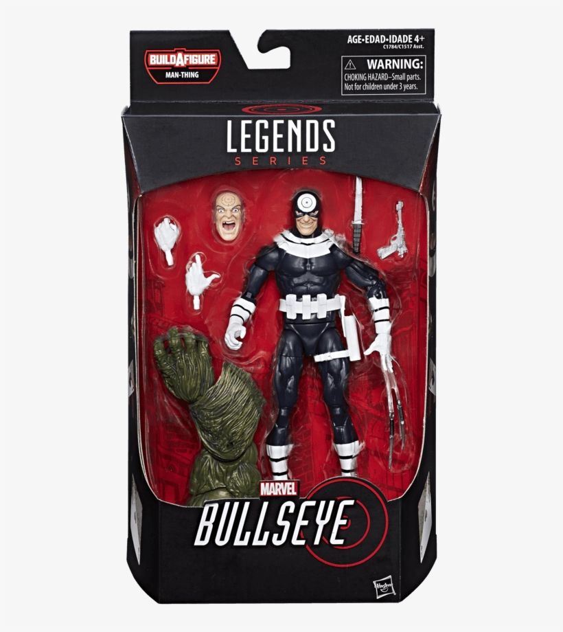 Each Figure Comes With A Different Build A Figure Piece, - Marvel Legends Bullseye Figure, transparent png download