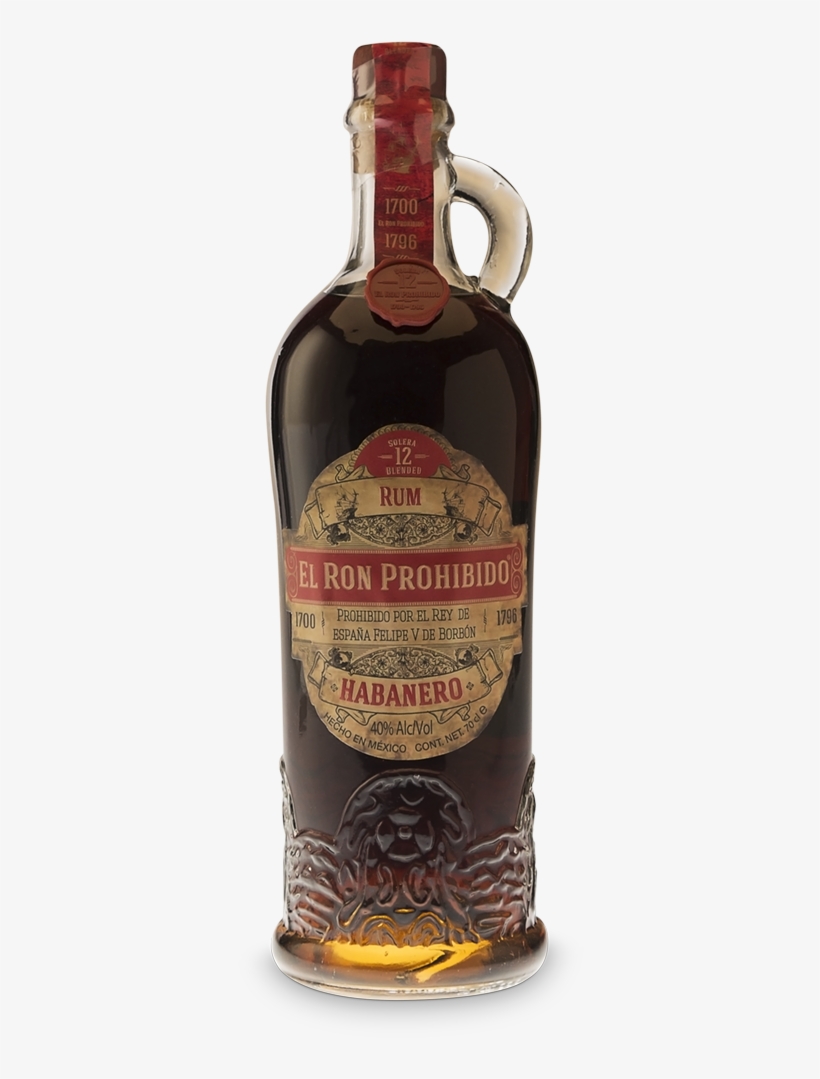 Download Product Picture - Cervecera Mexicana El Ron Prohibido Dark Rum, transparent png download