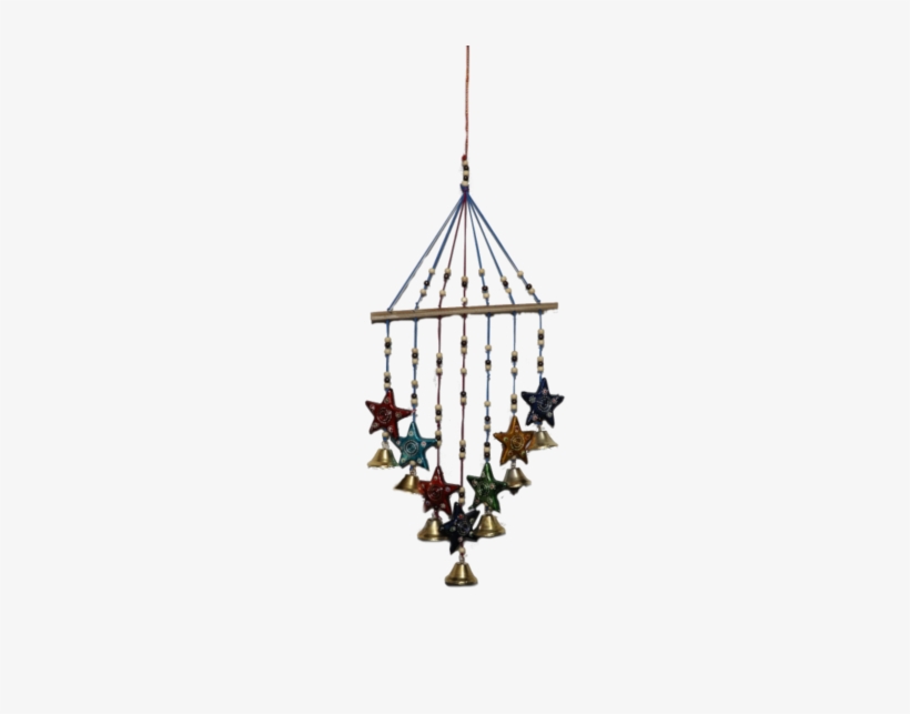 Star Bamboo Hanging - Bamboo, transparent png download