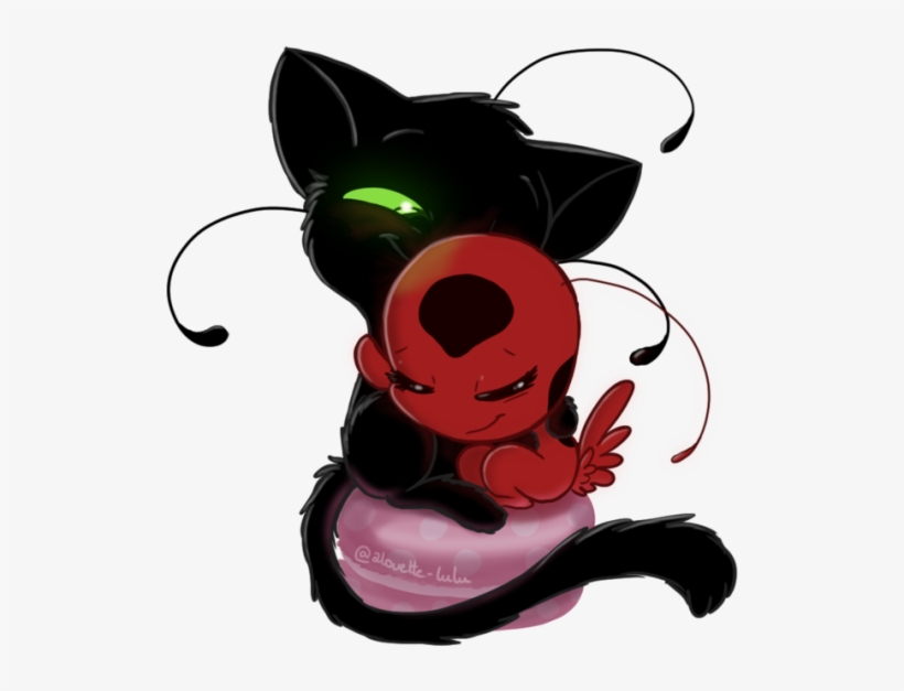 A Want A Boyfriend Who Looks At Me Like Plagg At Tikki - Plagg And Tikki Ship, transparent png download