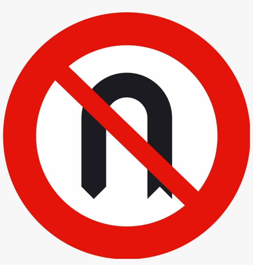 Prohibido Cambio De Sentido - 18 And Above Sign, transparent png download