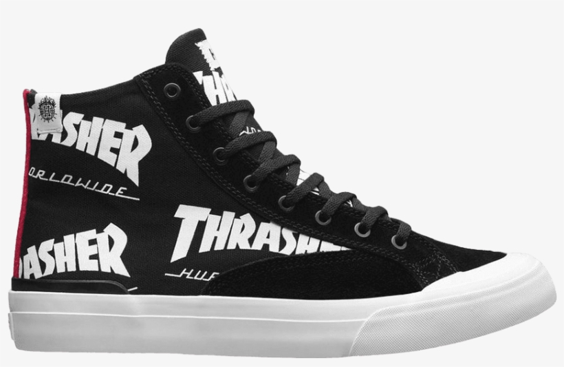 Thrasher X Classic Hi - Huf X Thrasher, transparent png download