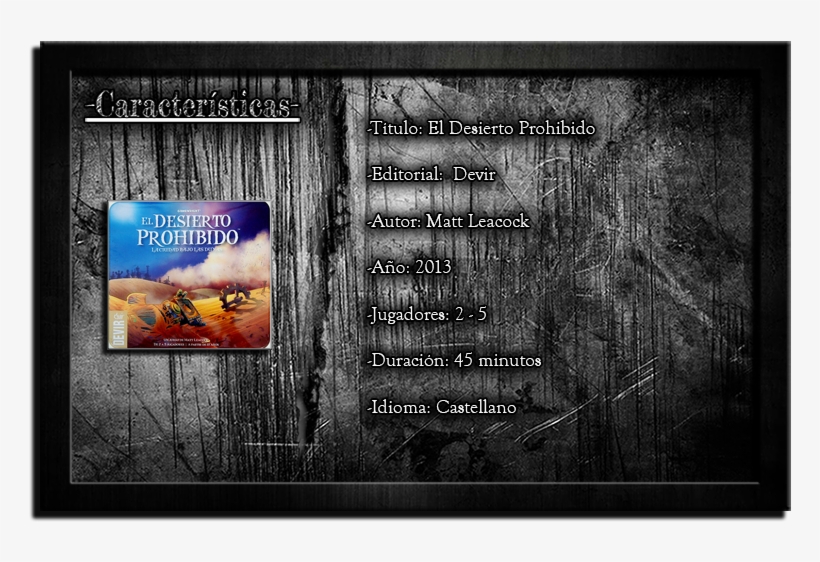 El Desierto Prohibido - White Goblin Games De Vergeten Stad, transparent png download