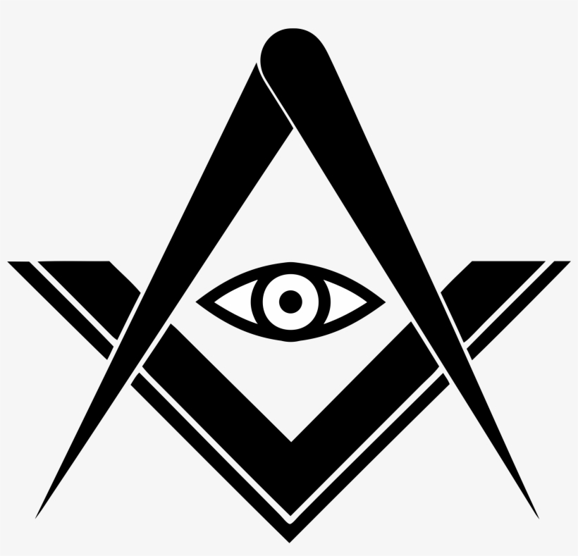Clipart Freemasonry Sacredmasonry Blue Lodge Logo Big - Square And Compass Png, transparent png download