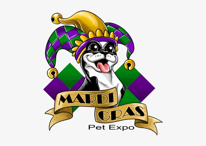 Mardi Gras Pet Expo - Mardi Gras 2018 Dog, transparent png download