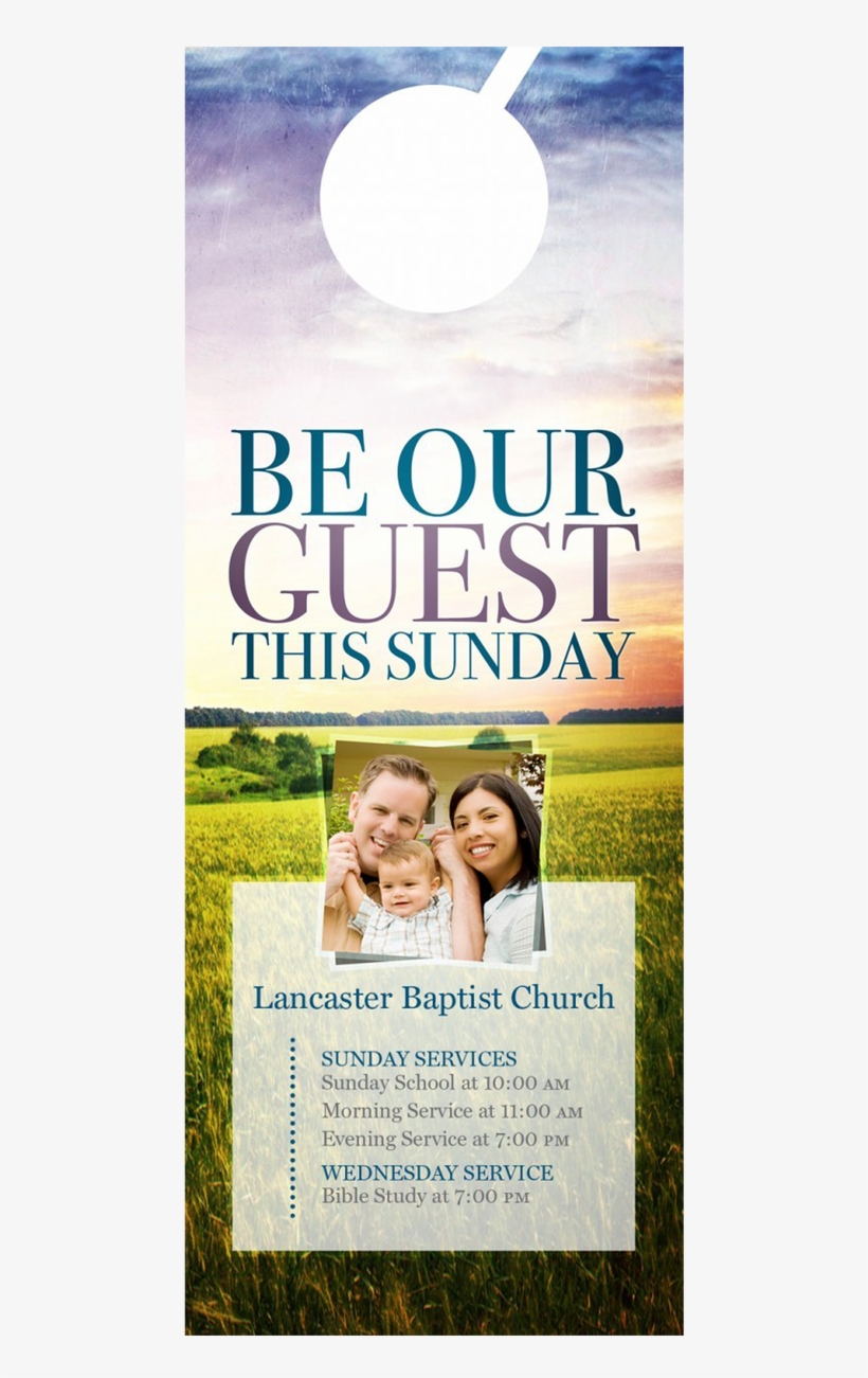Be Our Guest - Door Hanger, transparent png download