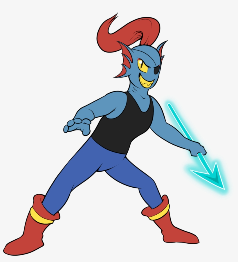 Undyne By Bluerocketmouse - Art, transparent png download
