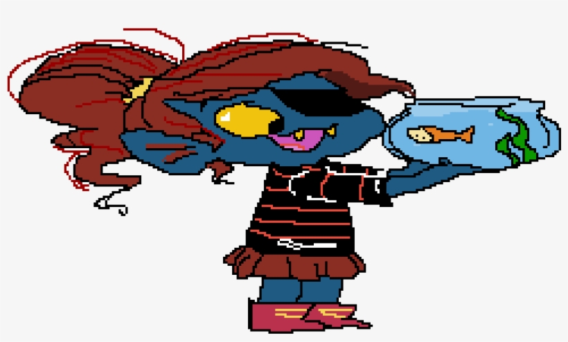Littletale Undyne, transparent png download