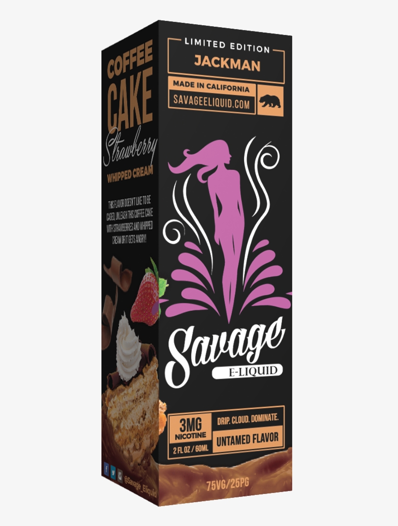 Savage - Savage E Juice, transparent png download