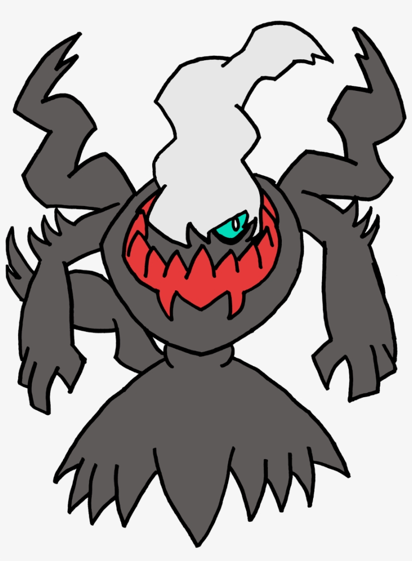 Darkrai - Cartoon, transparent png download